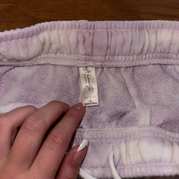 LA Hearts Purple Tye Dye Shorts - Picture 2 of 8